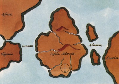 El mapa de la Atl�ndida m�s antiguo que se conoce.